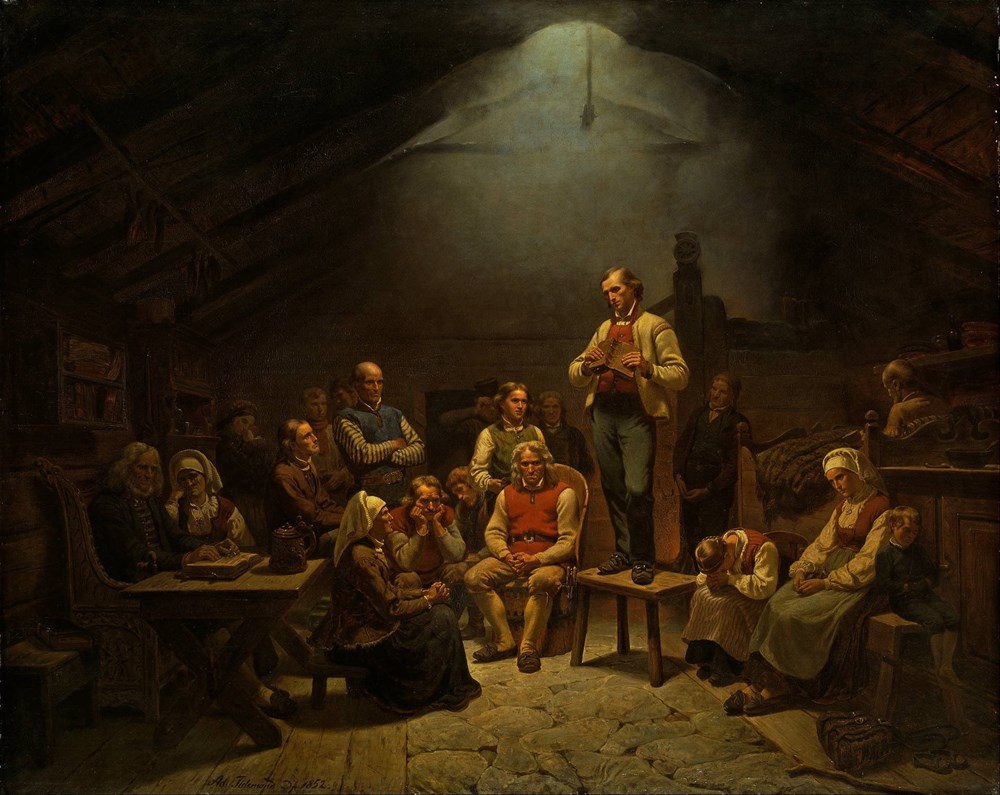 Haugianerne av Adolph Tidemand.jpg Haugianerne av Adolph Tidemand.jpg